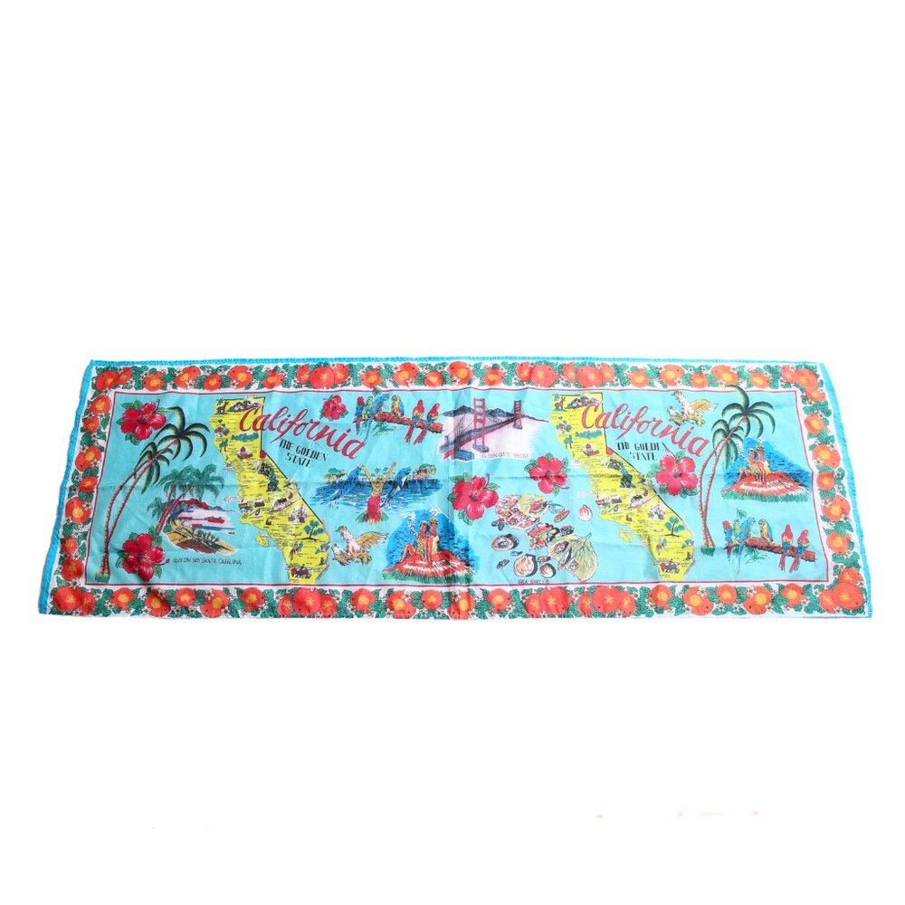 Vintage OP Ocean Pacific California Scarf